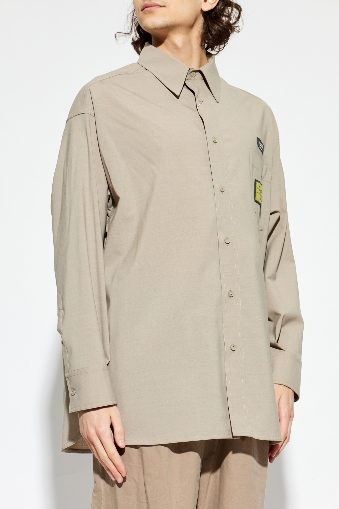 MM6 Maison Margiela Shirt with patches | Men's | Vitkac
